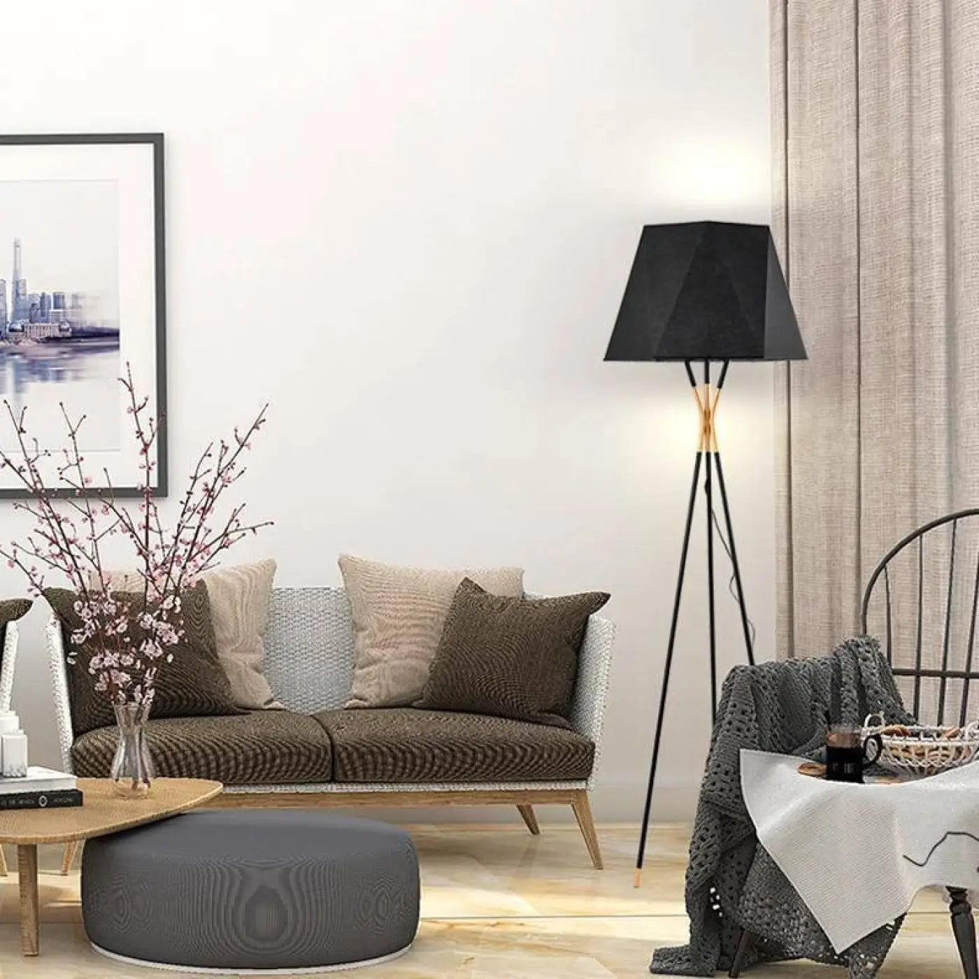 Lampadaire Design - Pied