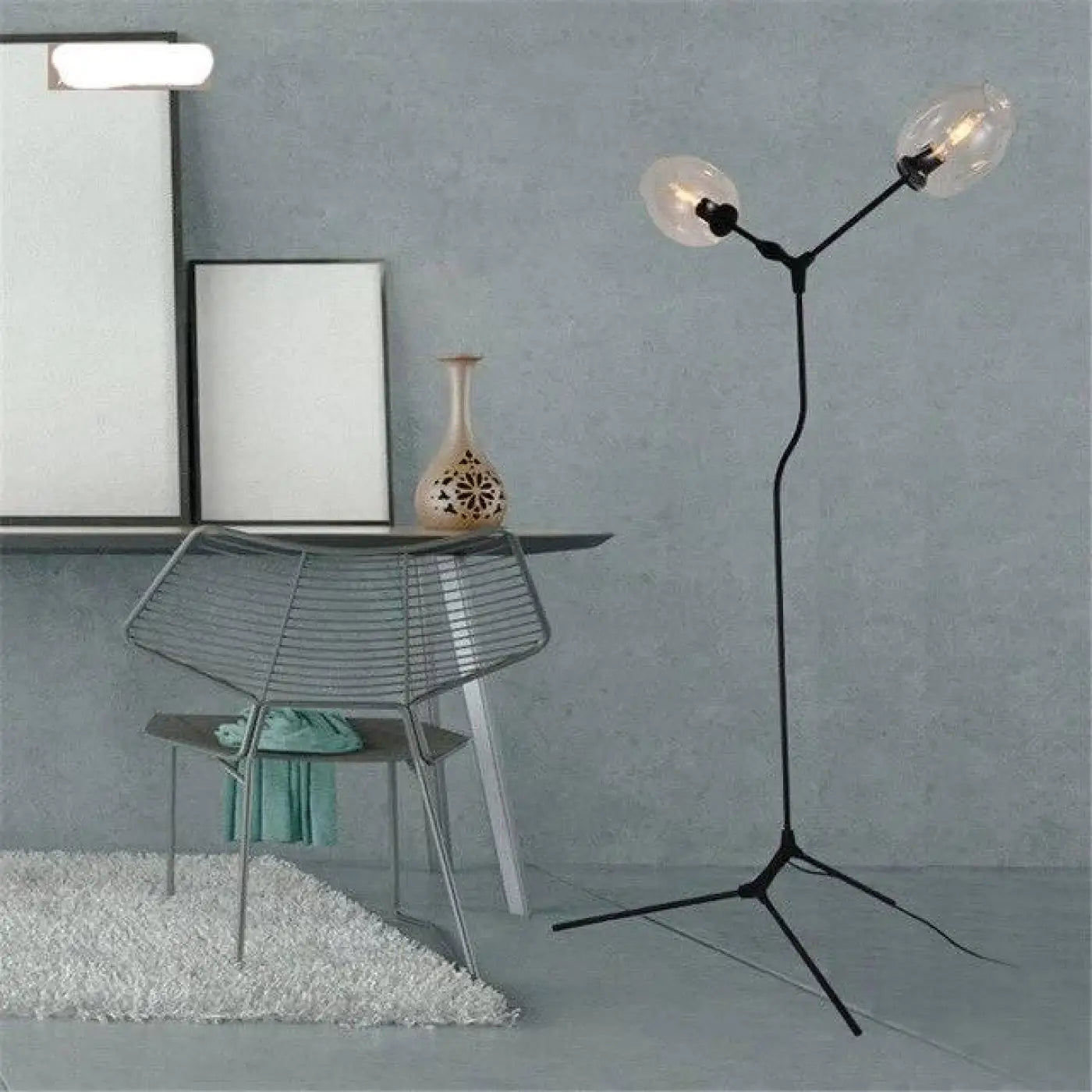 Lampadaire en Verre - Souffle