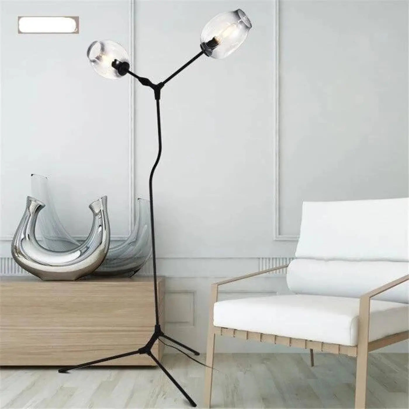 Lampadaire en Verre - Souffle