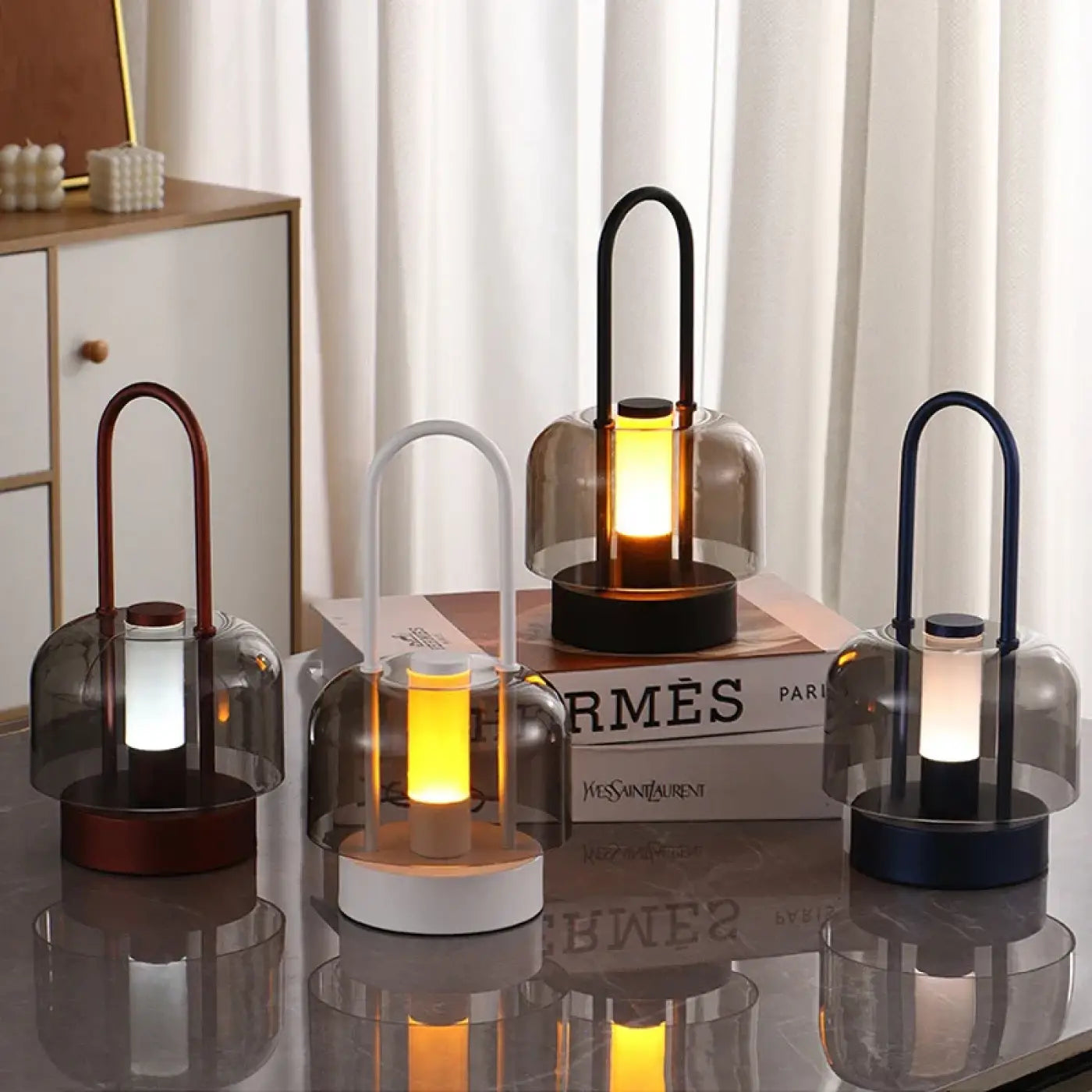 Lampe de Table en Verre - Cristo