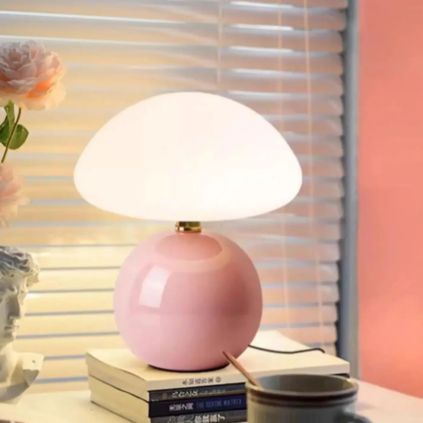 Lampe de Table Retro - Blush