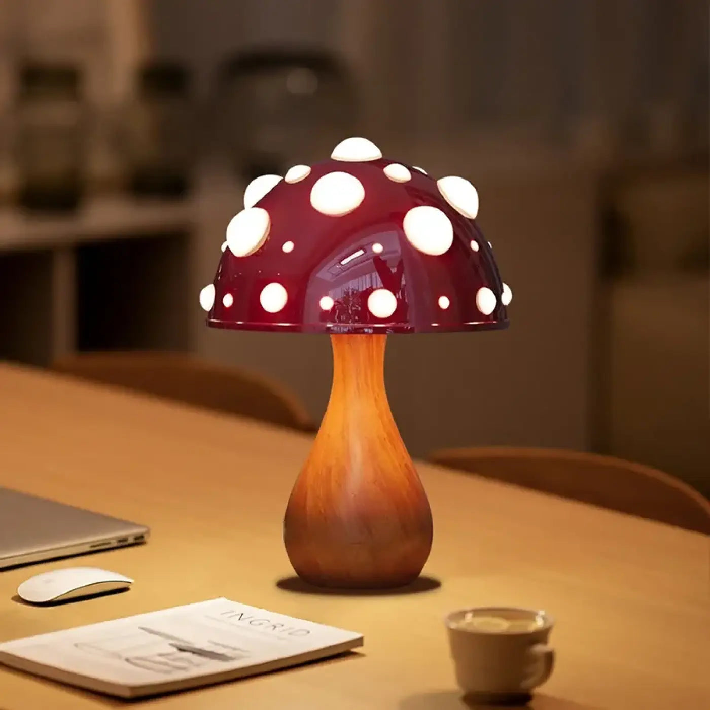 Lampe de chevet en Bois - Moushirou