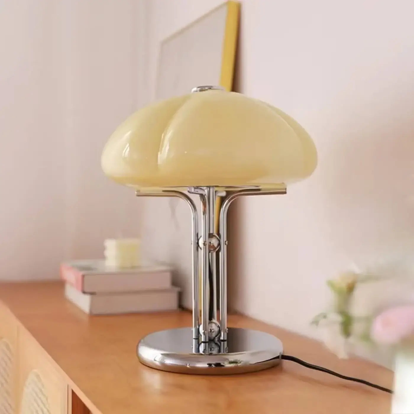 Lampe de Chevet en Verre - Media
