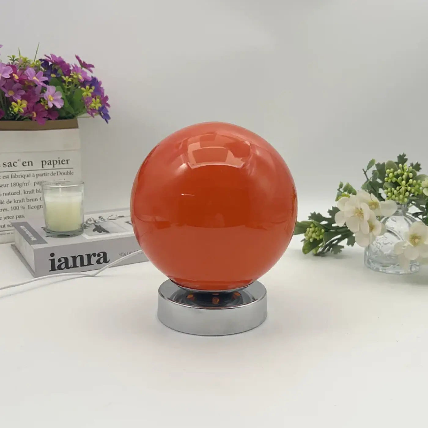 Lampe de Chevet Design en Verre - Lange