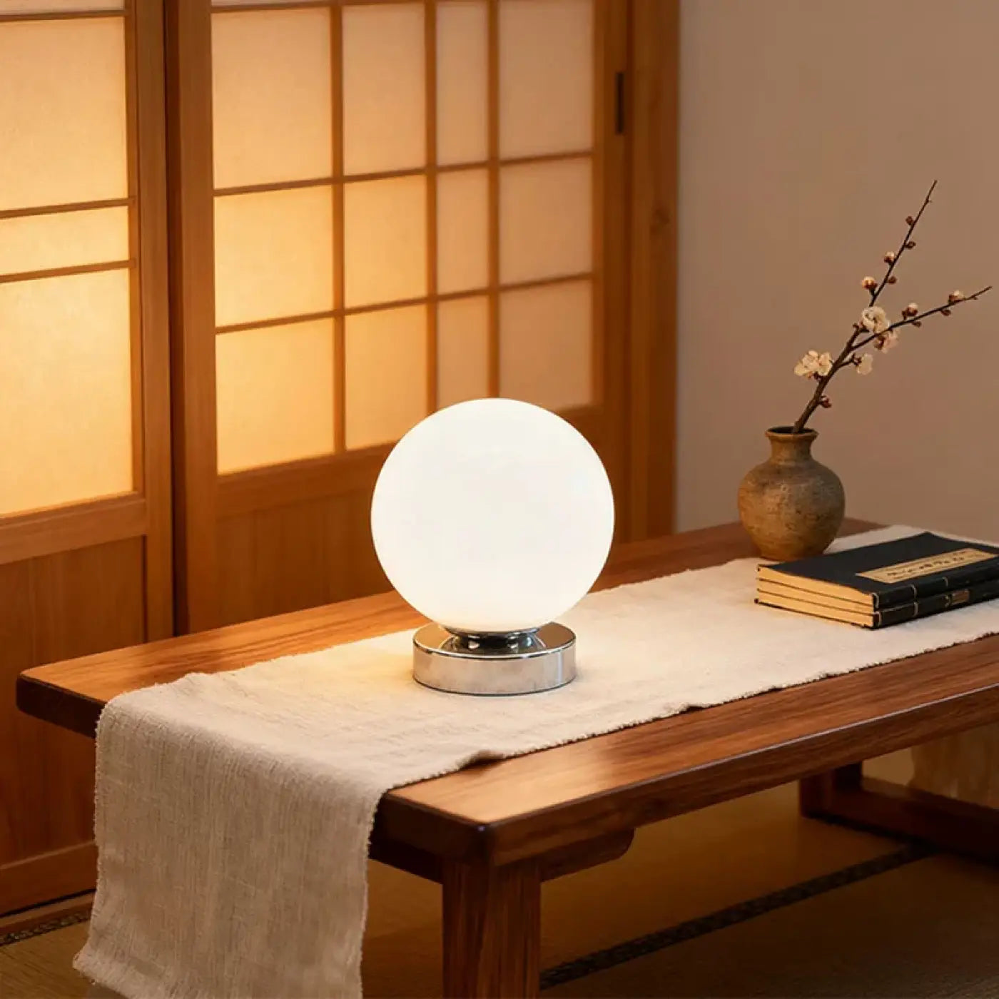 Lampe de Chevet Design en Verre - Lange