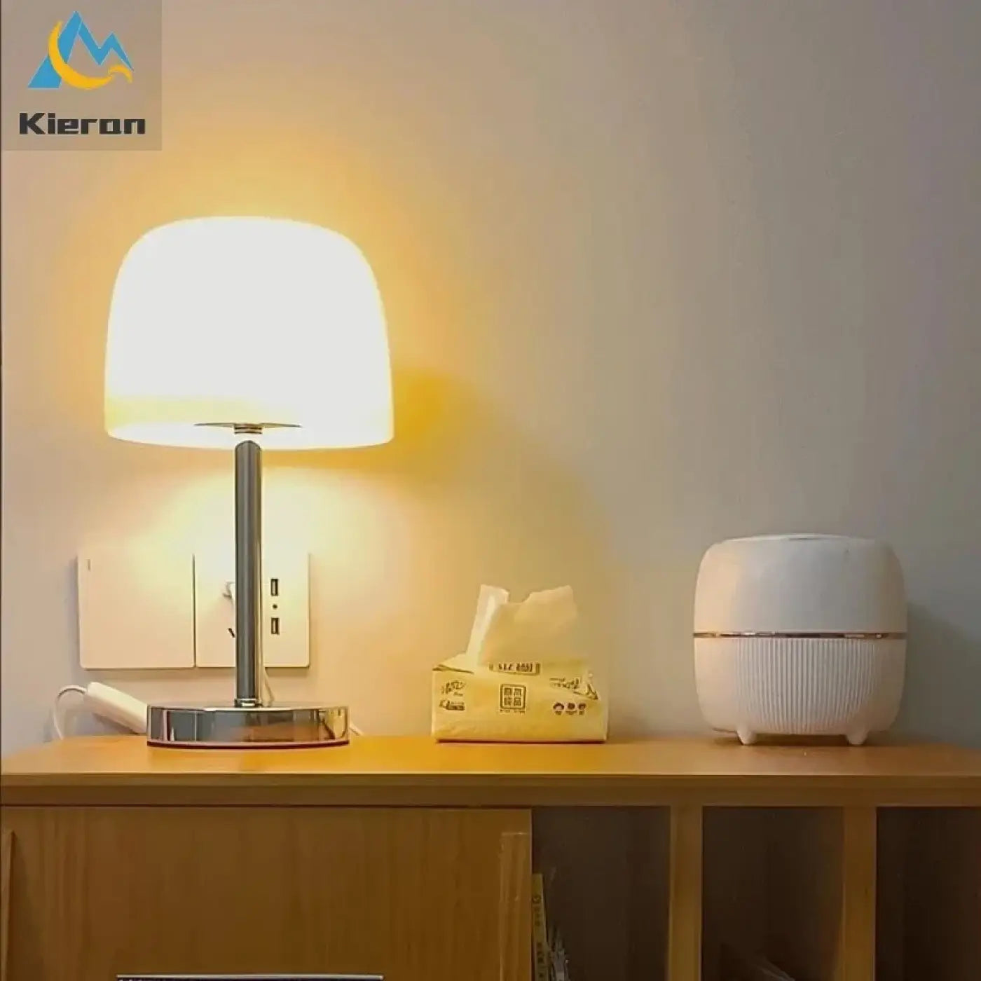 Lampe de Chevet Design en Verre - Noria