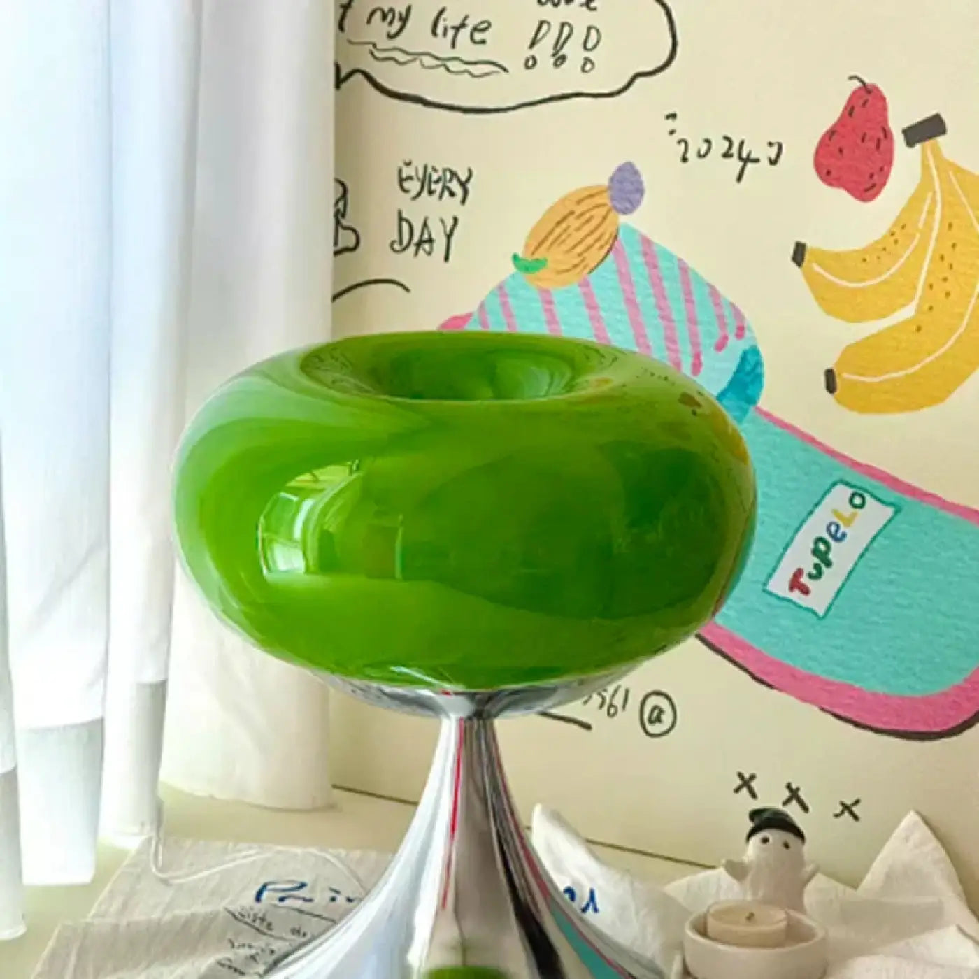 Lampe de Chevet Design en Verre - Jupi