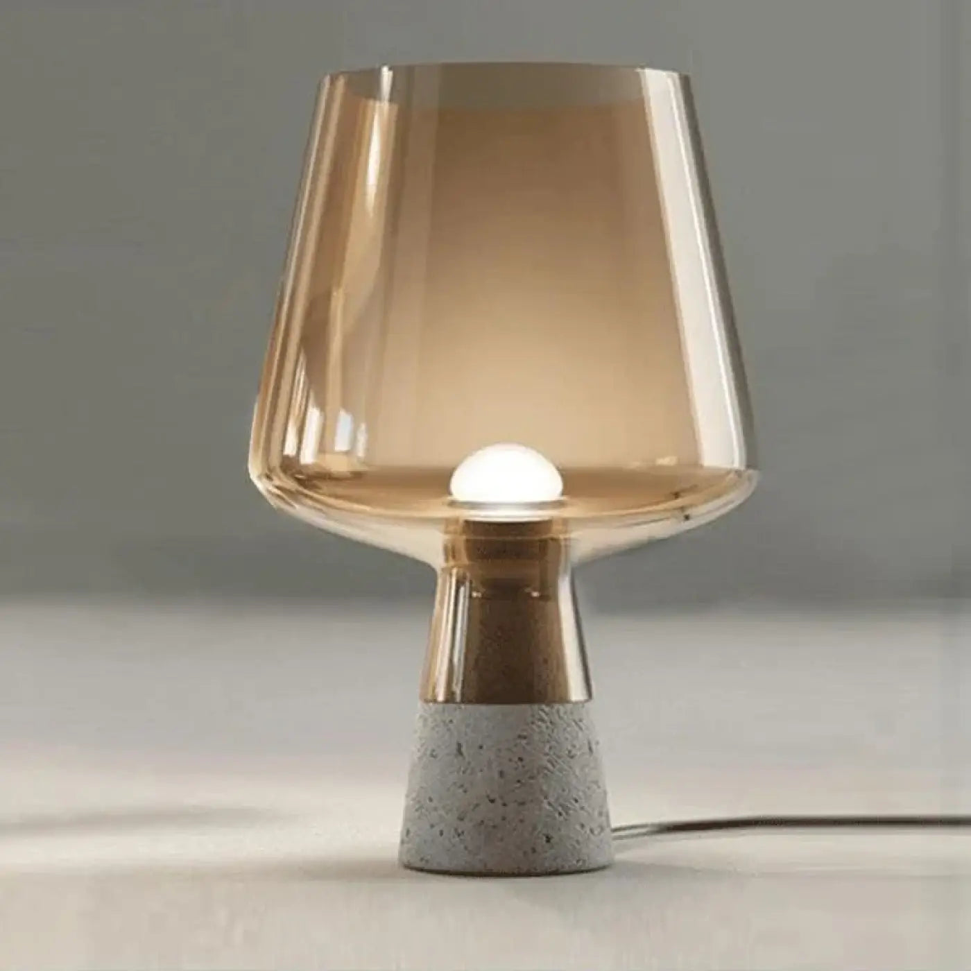 Lampe de chevet Moderne en Verre - Cimentis