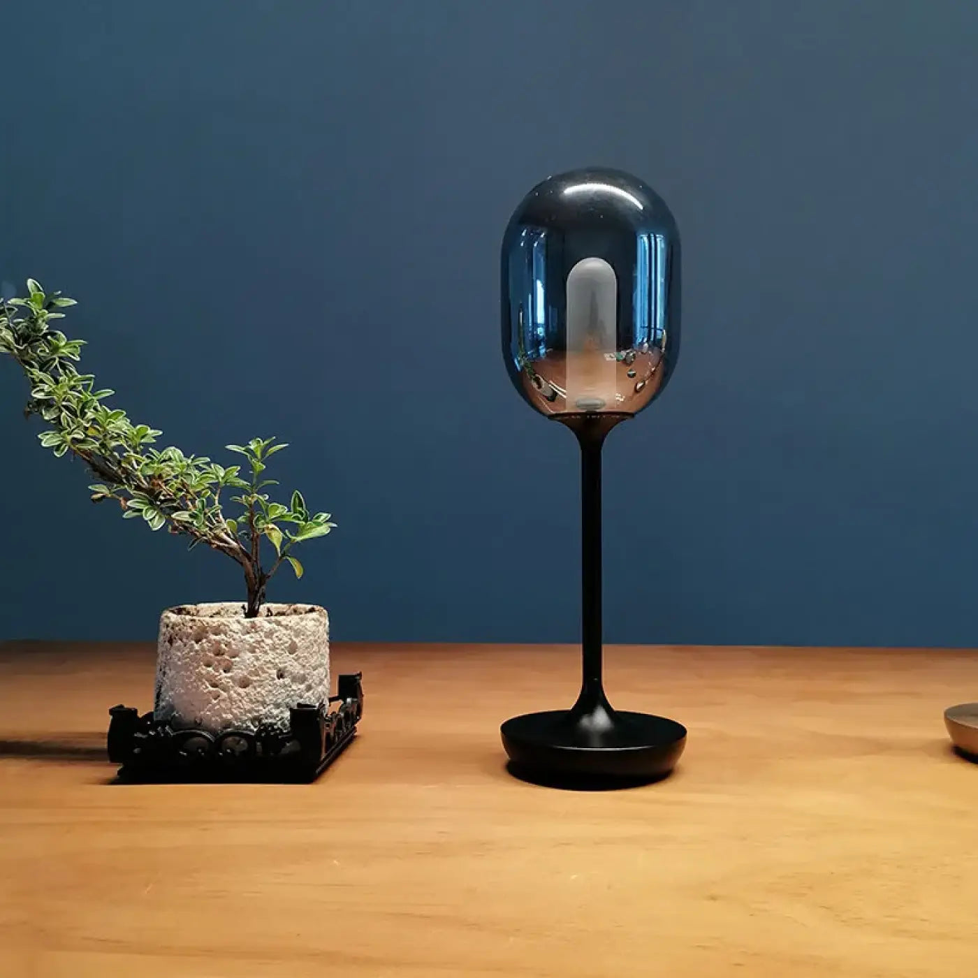 Lampe de Chevet Moderne en Verre - Candle