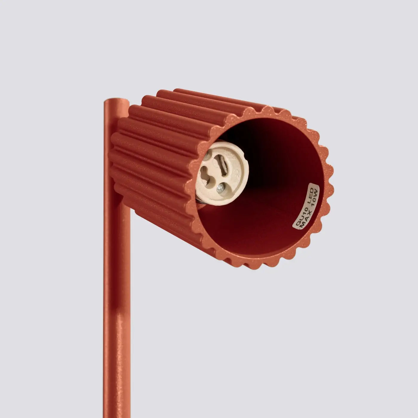 Lampe A Poser Design - Karbon (Rouge Ocre)