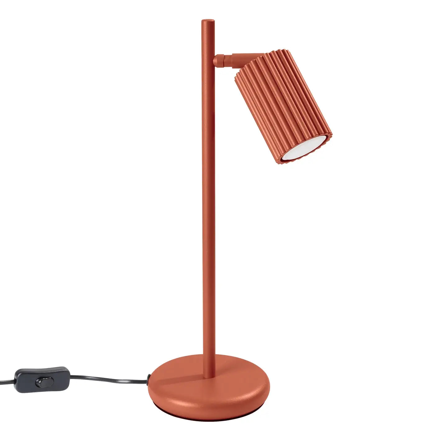 Lampe A Poser Design - Karbon (Rouge Ocre)