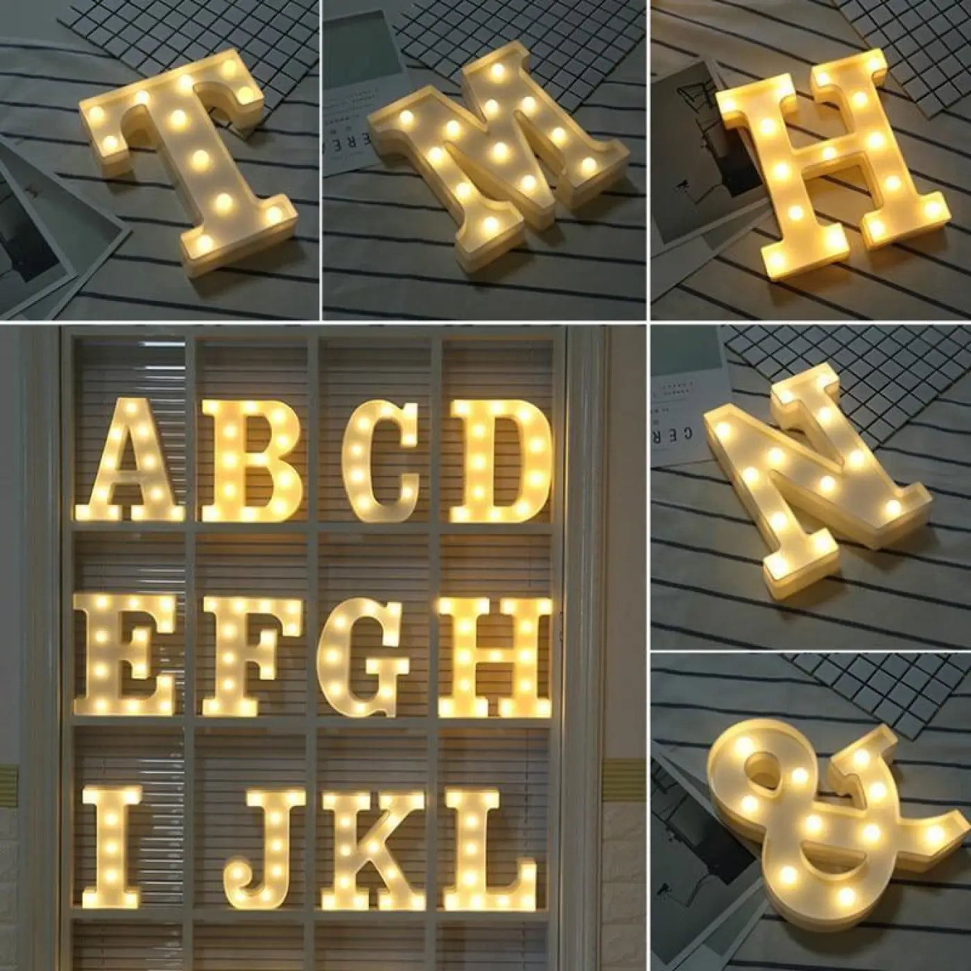 Lampe de Chevet - Lettre