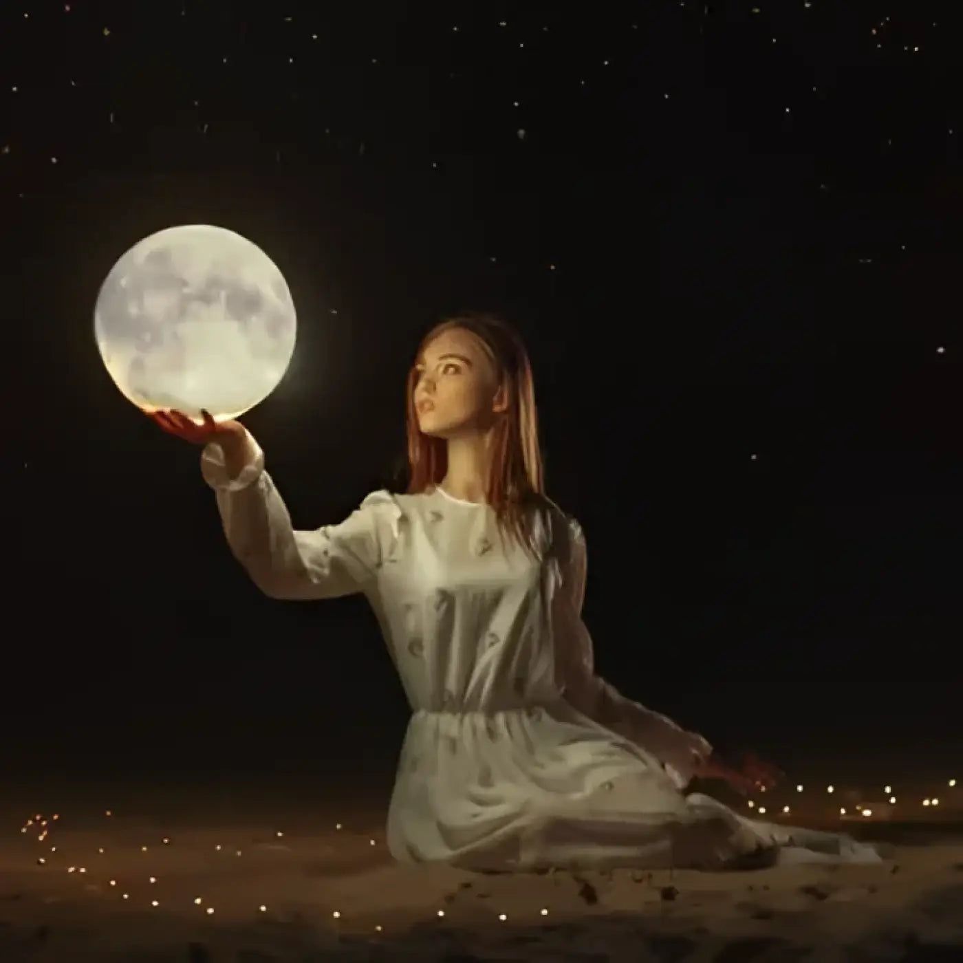 Lampe de Chevet - Lune