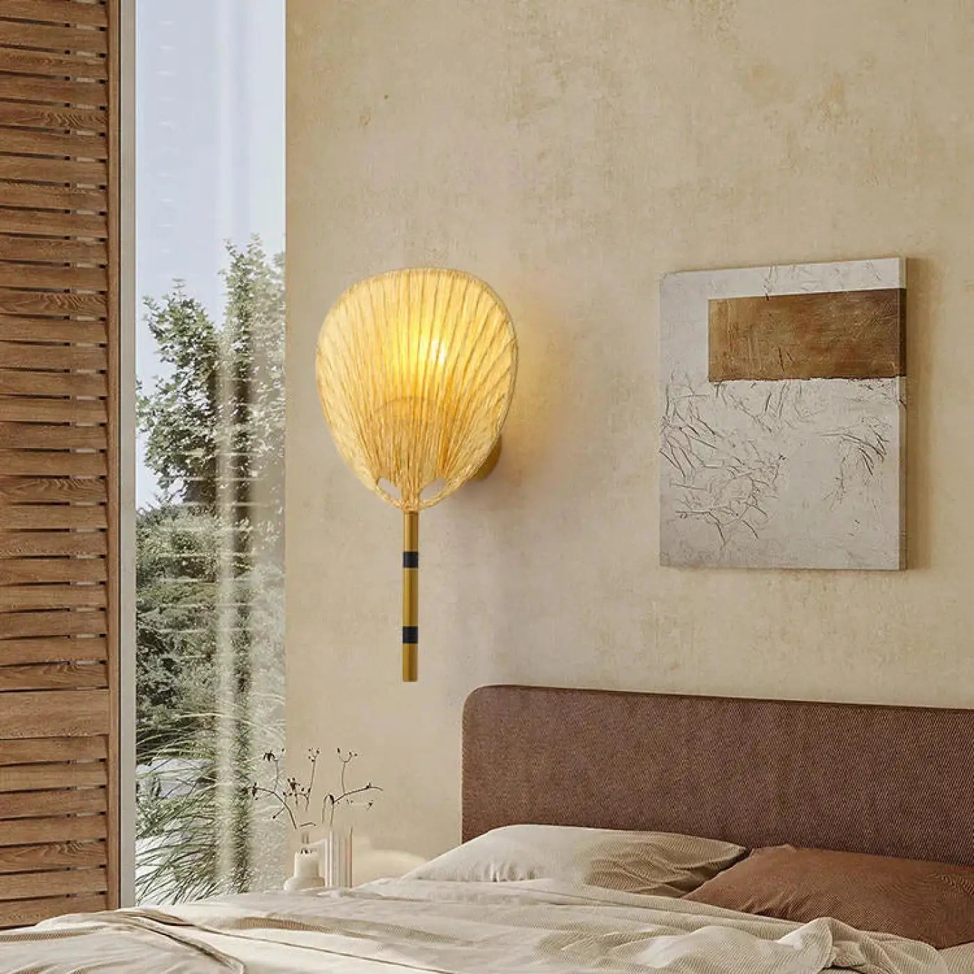 Applique Murale Design en Rotin - Bajio
