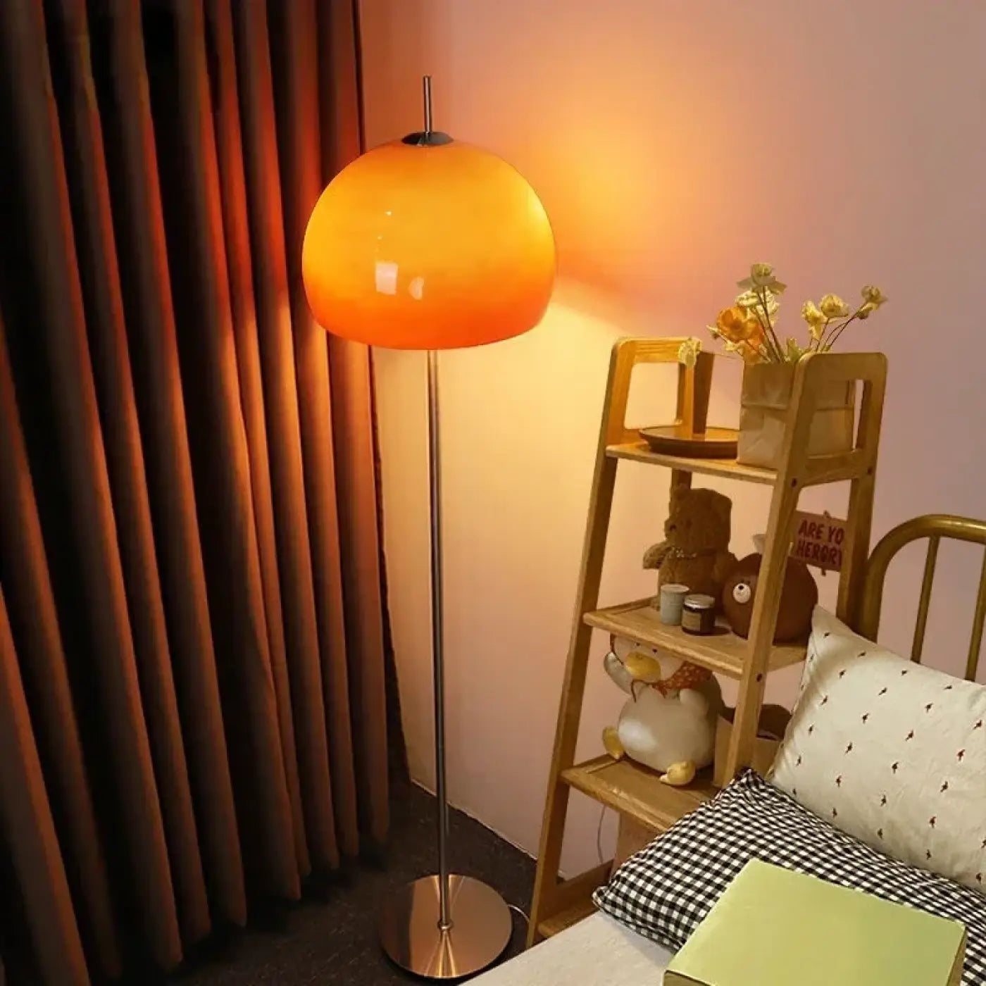 Lampadaire Moderne en Verre - Nectar