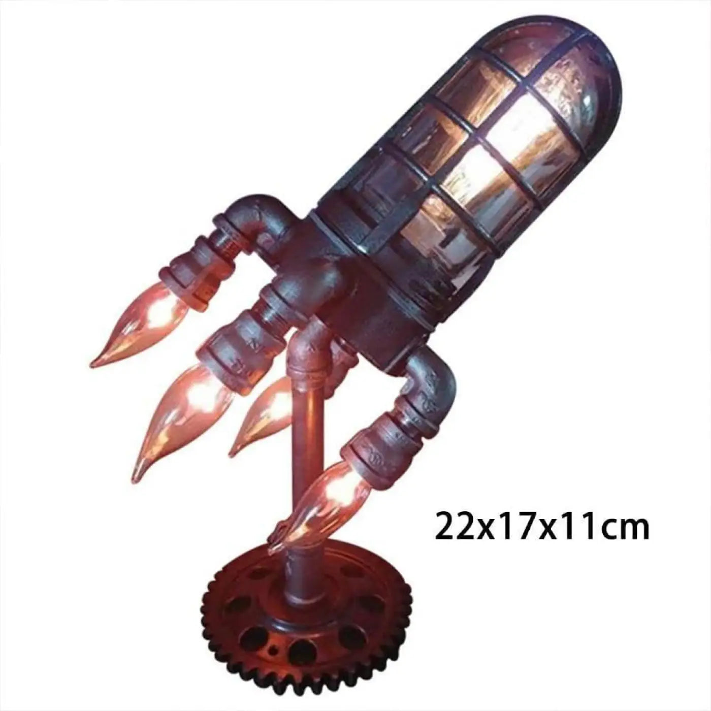 Lampe de Chevet - Steampunk