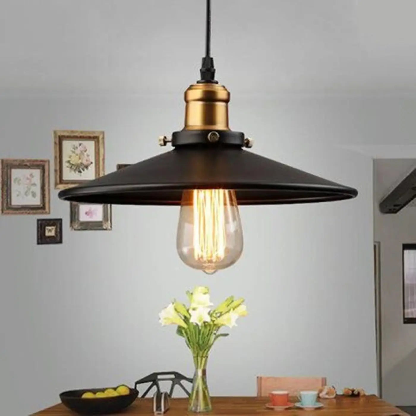 Lampe Suspendue - Vintage