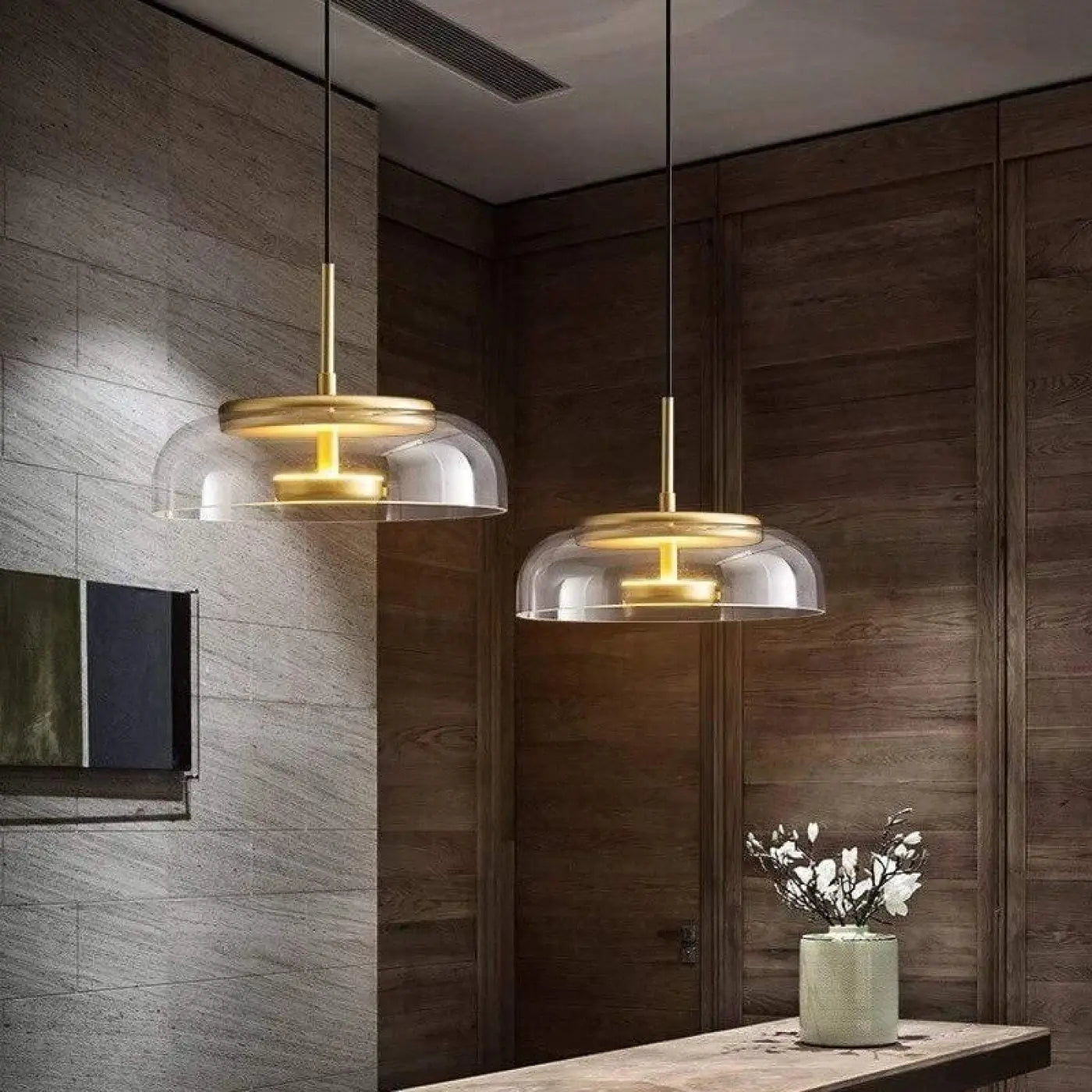 Lampe Suspendue en Verre - Hang