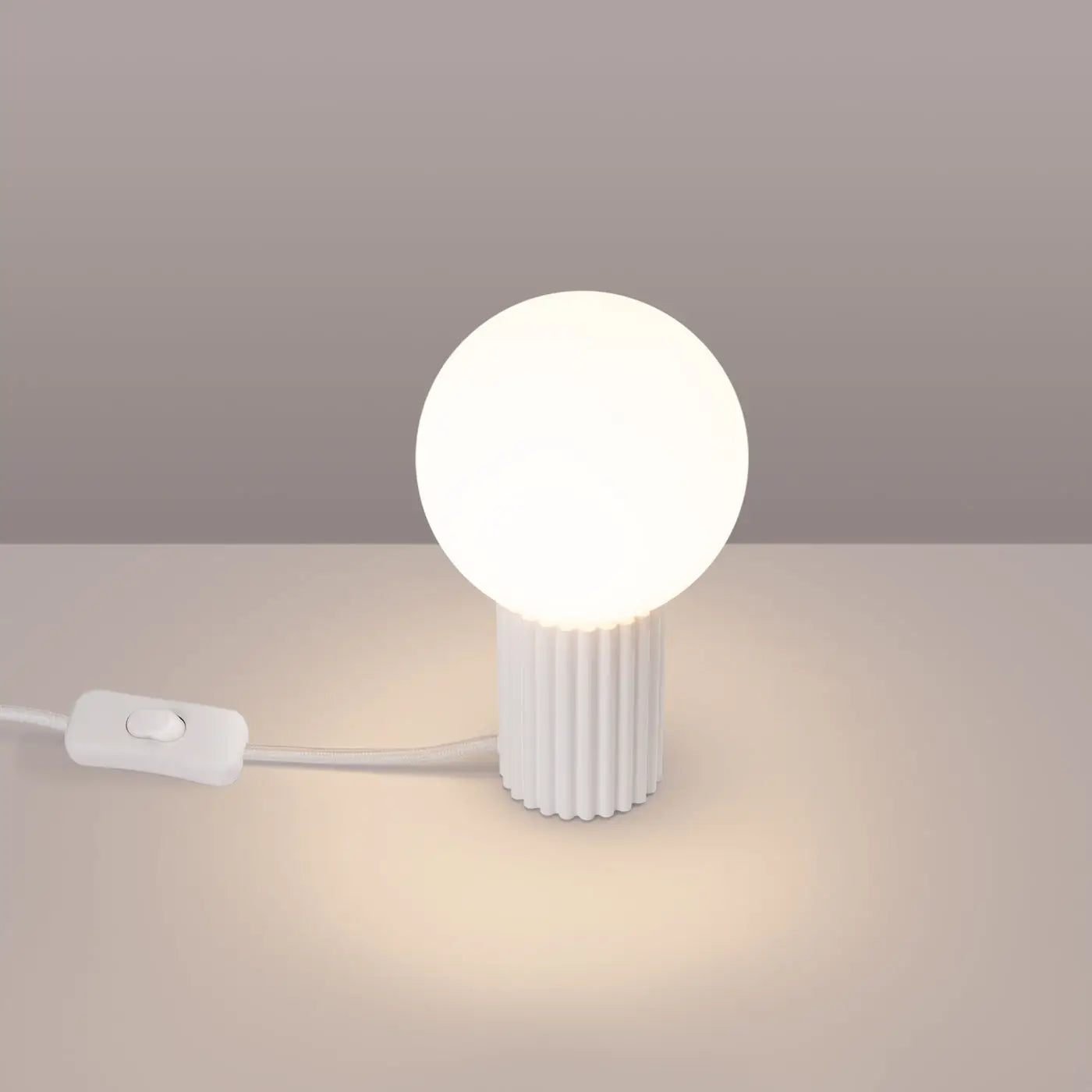 Lampe A Poser Design - Halo (Blanc)