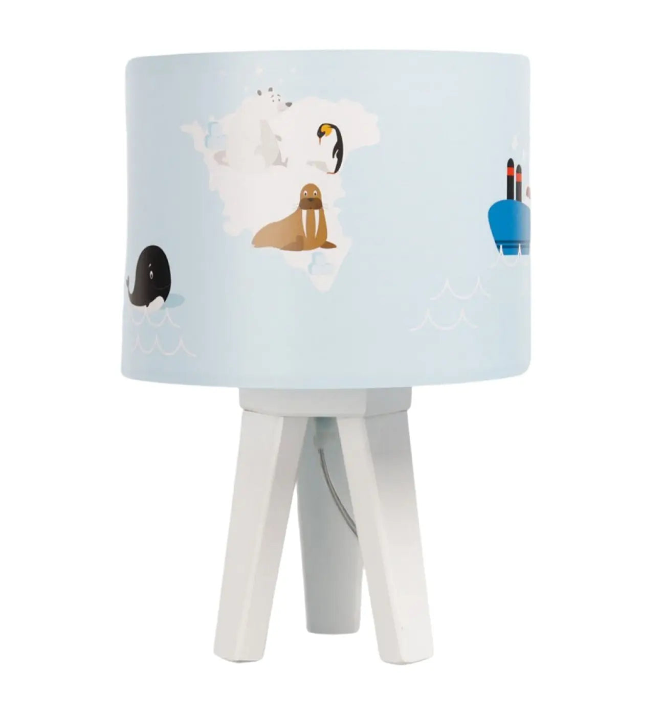 Lampe de Table - Sweet Dreams (Bleu Clair / Blanc / Marron)