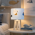 Lampe de Table - Sweet Dreams (Bleu Clair / Blanc / Marron)