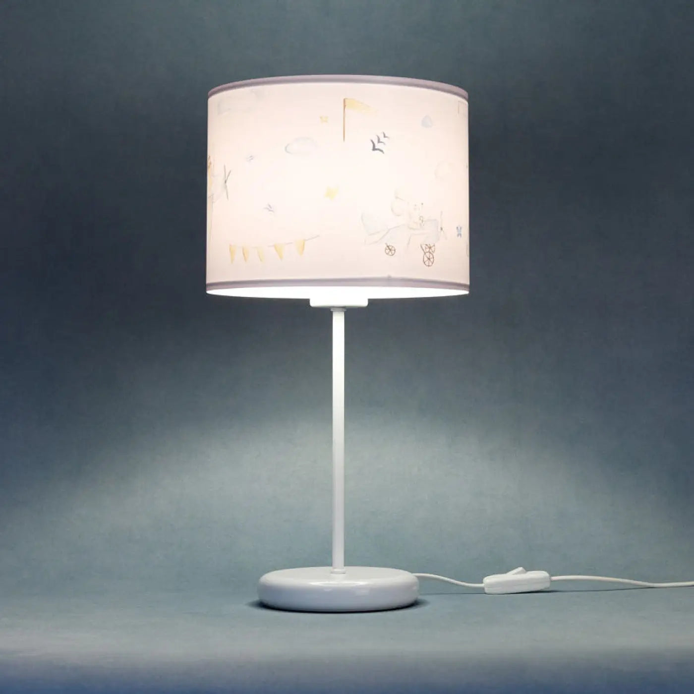 Lampe de Table - Sweet Dreams (Bleu Clair/Blanc)