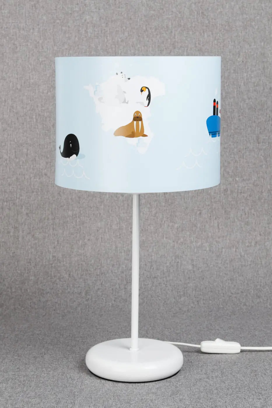 Lampe de Table - Sweet Dreams (Bleu Clair/Blanc/ Marron)