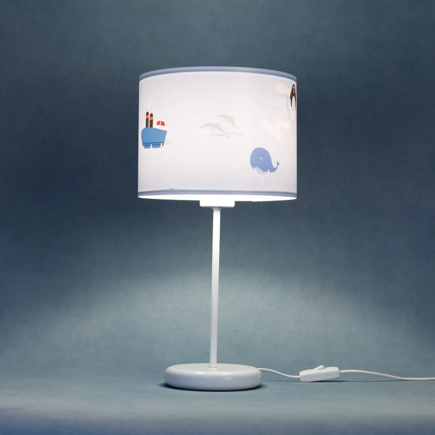 Lampe de Table - Sweet Dreams (Bleu Clair/Blanc/ Marron)