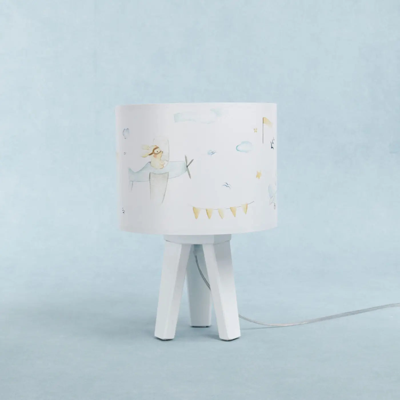 Lampe de table - Sweet Dreams (Blanc / Bleu Pastel)