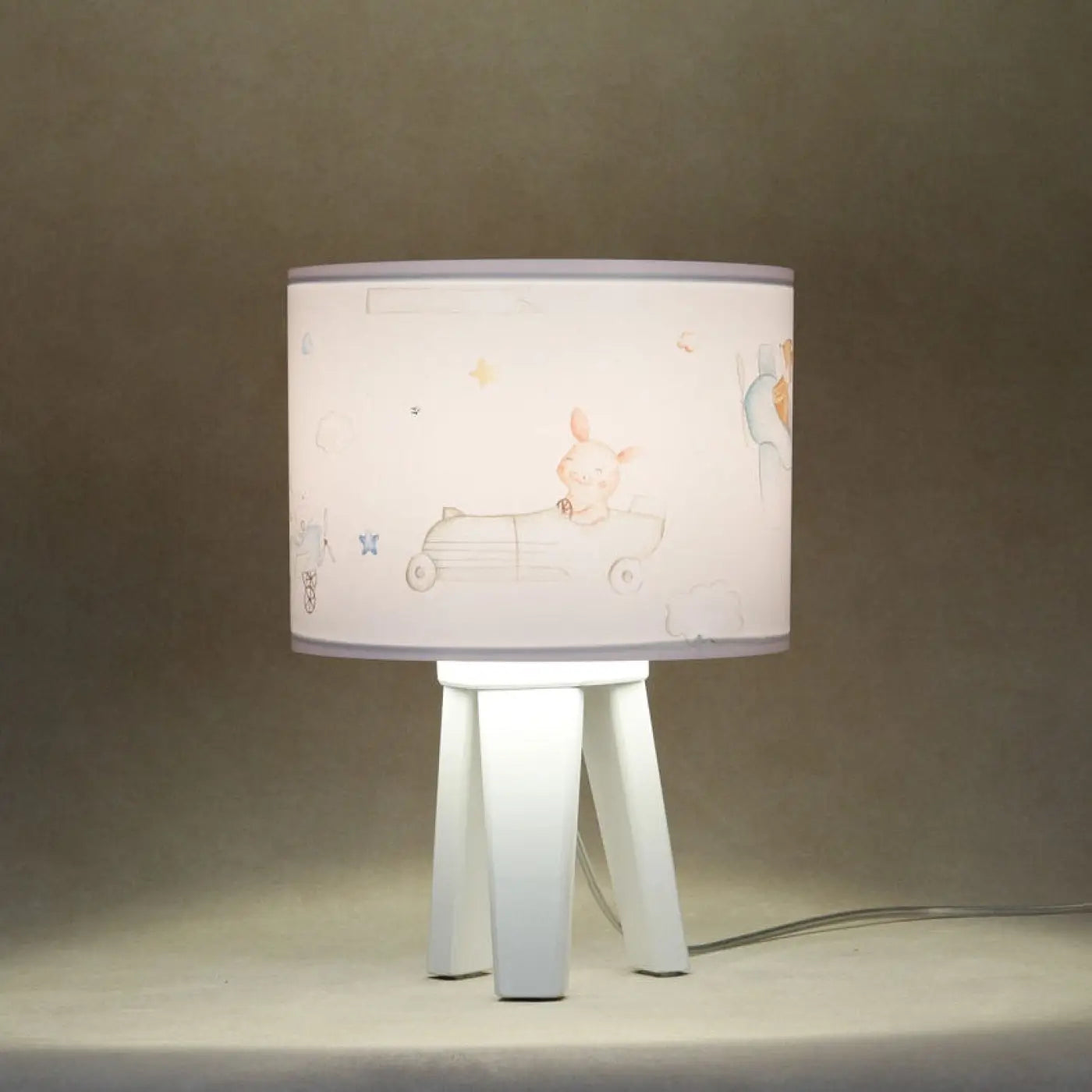 Lampe de table - Sweet Dreams (Blanc / Bleu Pastel)