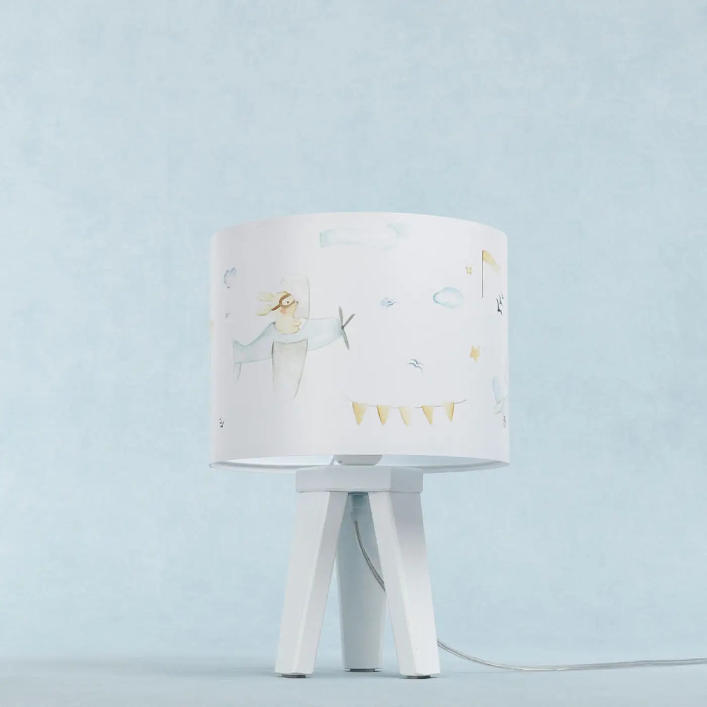 Lampe de table - Sweet Dreams (Blanc / Bleu Pastel)