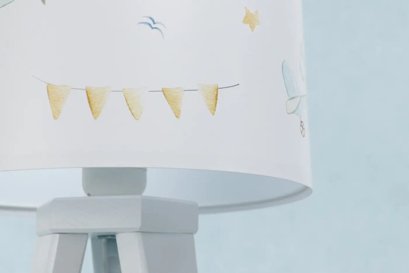 Lampe de table - Sweet Dreams (Blanc / Bleu Pastel)
