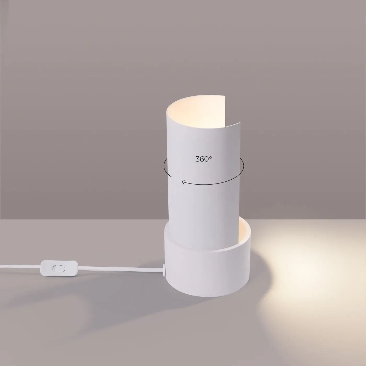 Lampe A Poser Design - Flash (Blanc)