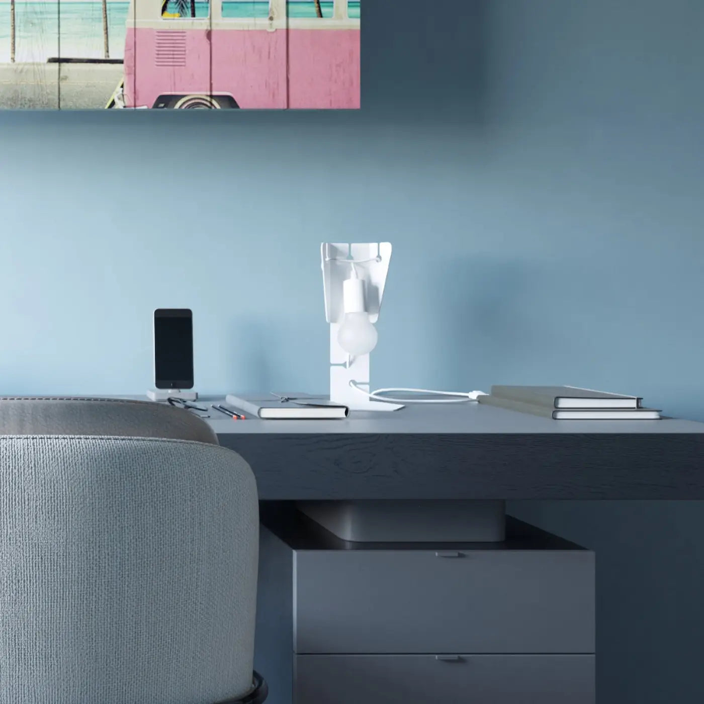 Lampe De Table - Arby (Blanc)