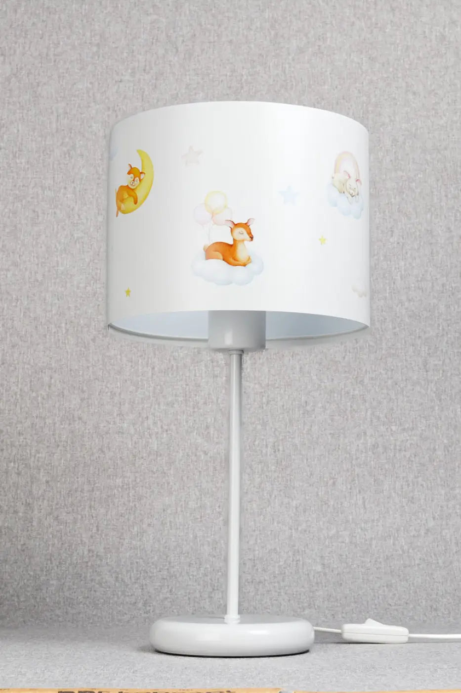 Lampe de Table - Sweet Dreams (Marron Clair/Blanc/Bleu Clair/ Jaune)