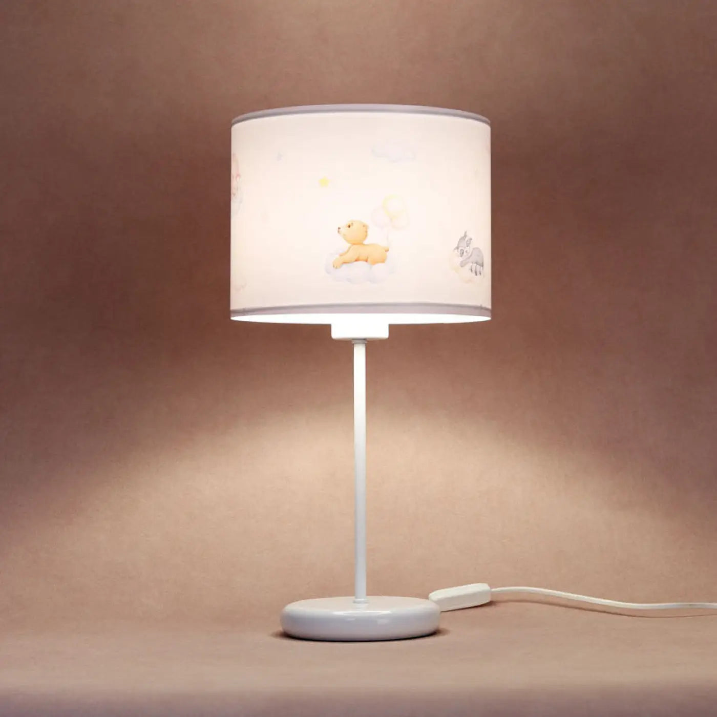 Lampe de Table - Sweet Dreams (Marron Clair/Blanc/Bleu Clair/ Jaune)