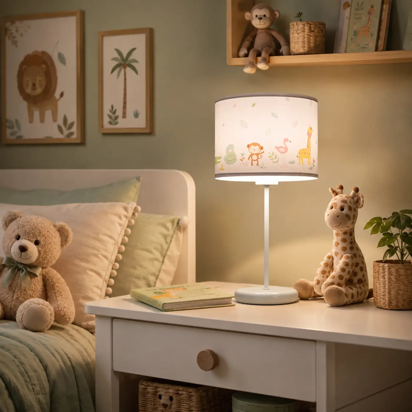 Lampe de Table - Sweet Dreams (Vert Clair/Blanc)