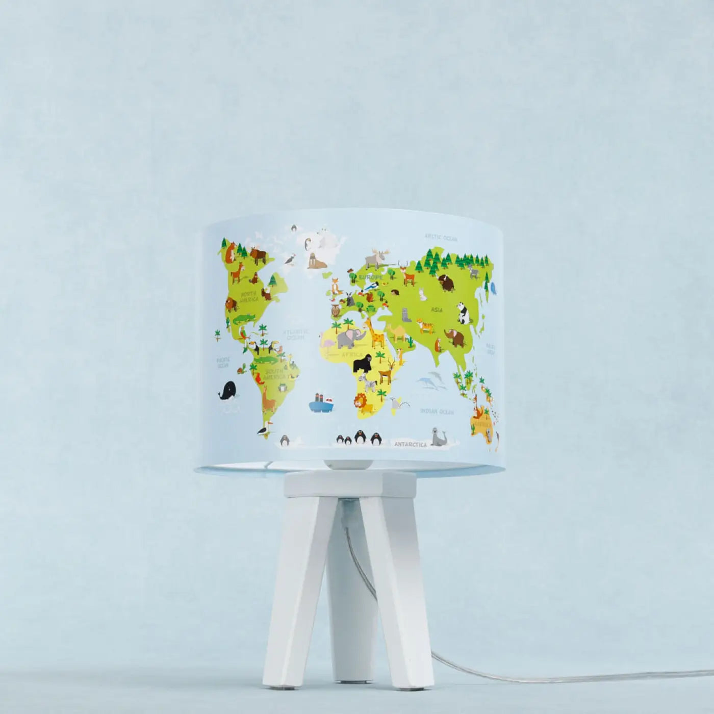 Lampe de Table - Sweet Dreams (Bleu Clair / Vert Clair)