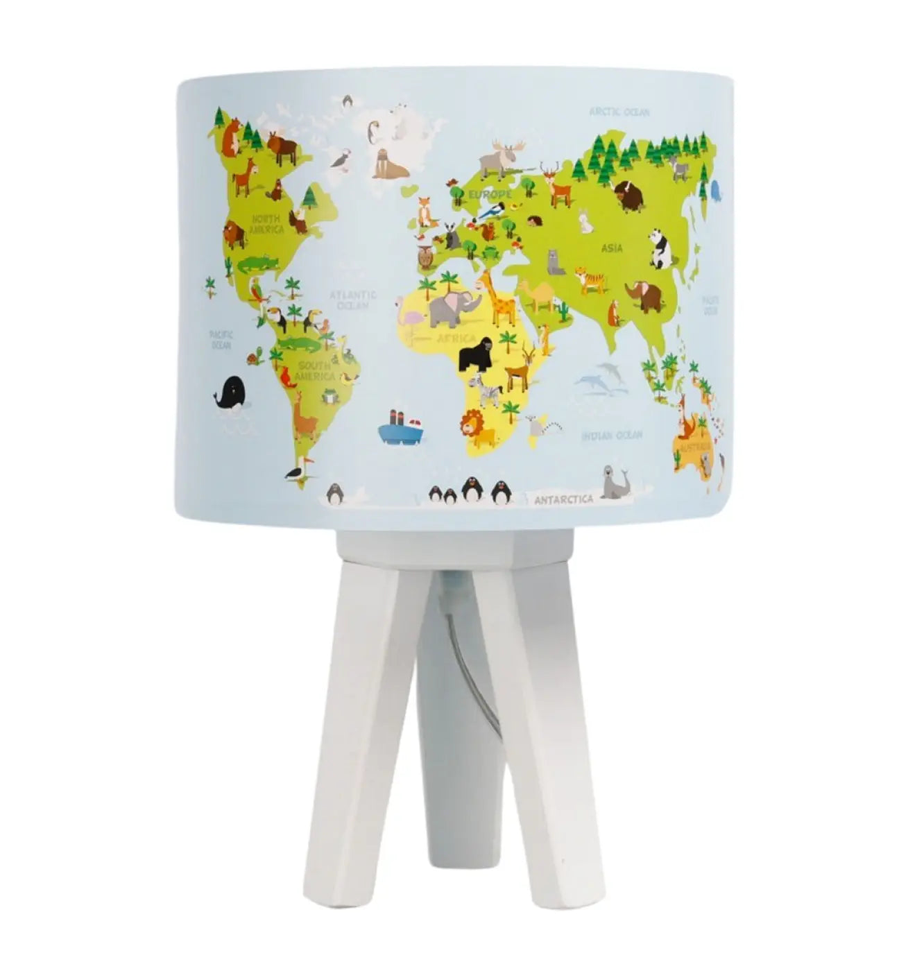 Lampe de Table - Sweet Dreams (Bleu Clair / Vert Clair)