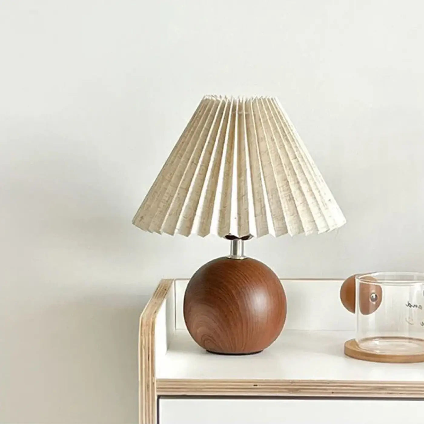 Lampe de Chevet Design en Bois - Pliplisse