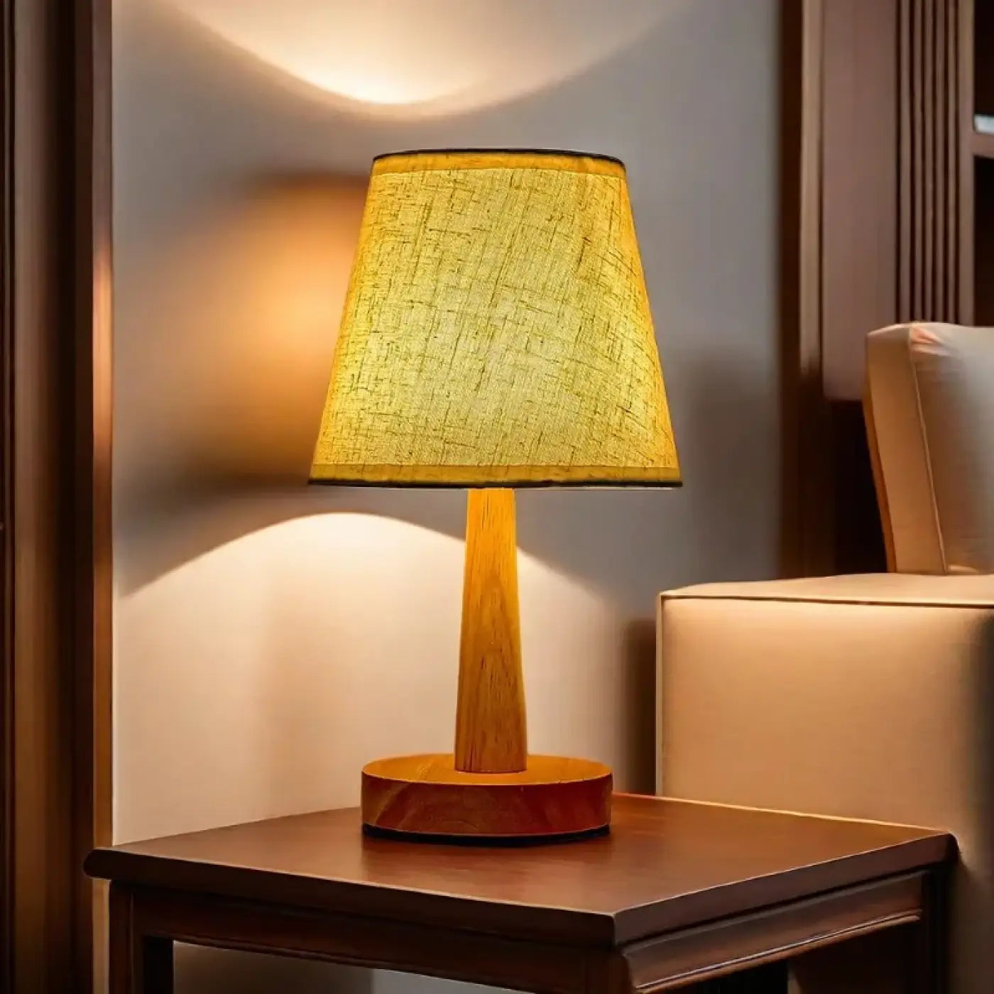 Lampe de table en Bois - Femih