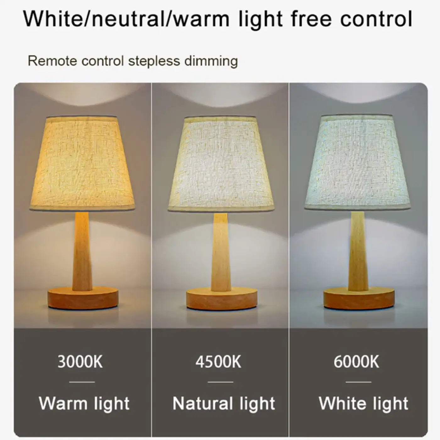 Lampe de table en Bois - Femih