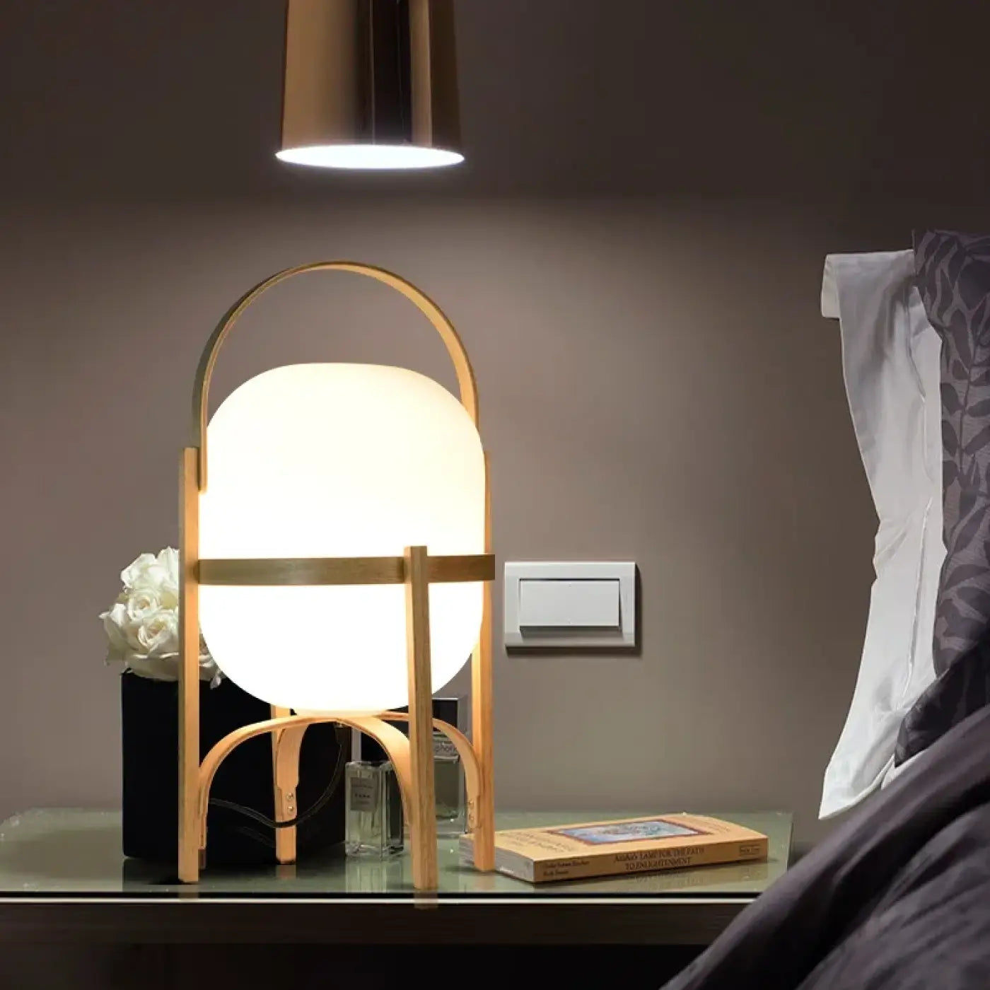Lampe de table en Bois - Luna
