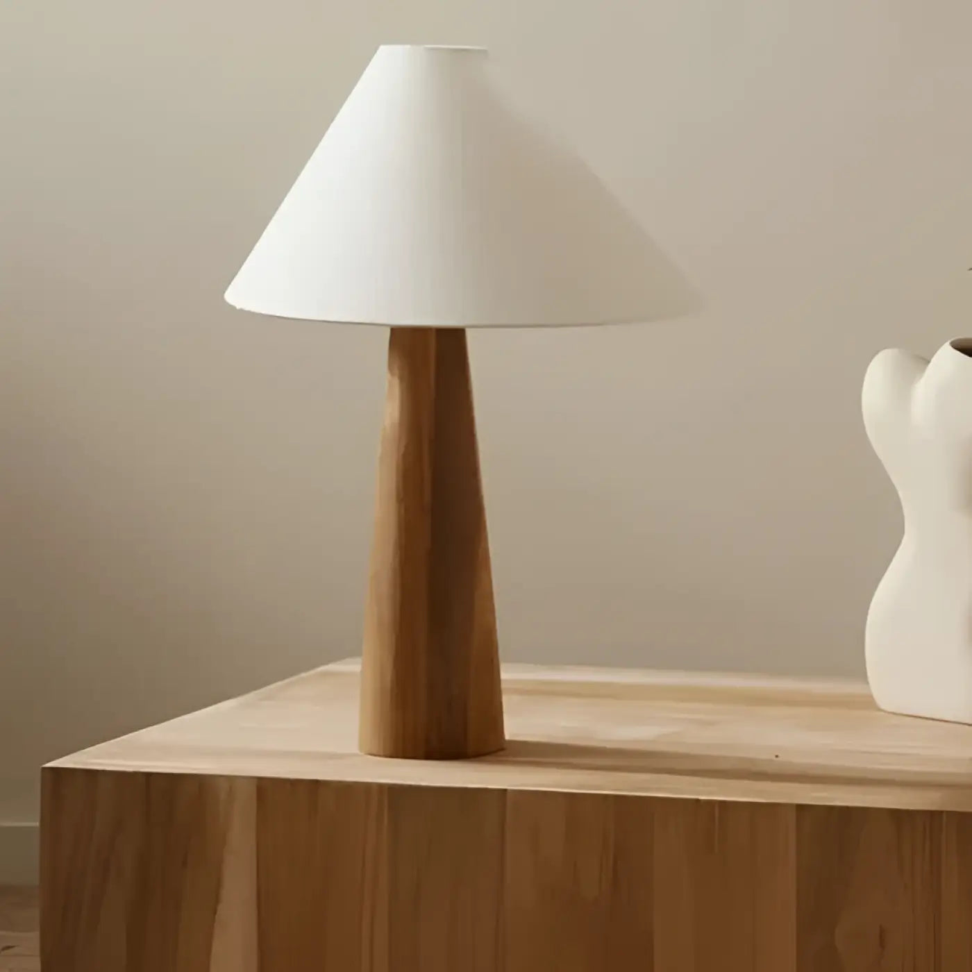 Lampe de Table Chic en Bois - Chenii