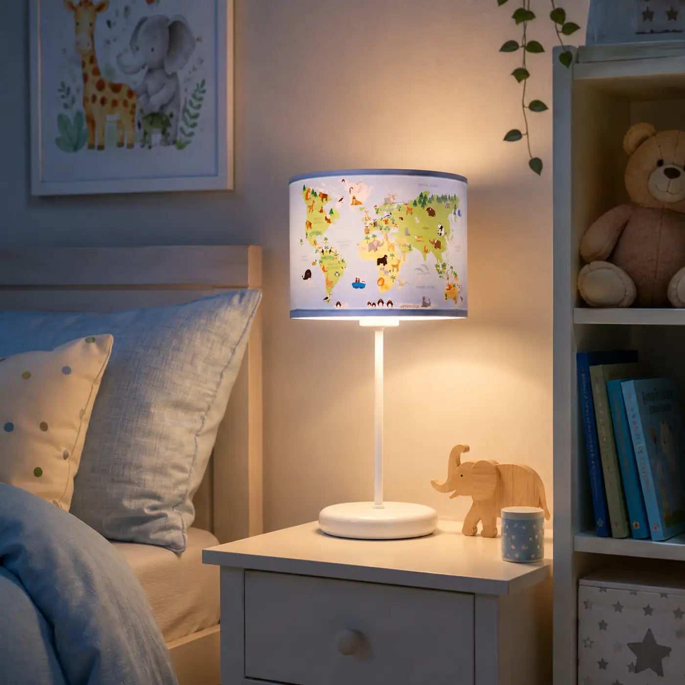 Lampe de Table - Sweet Dreams (Bleu Clair/Vert Clair)
