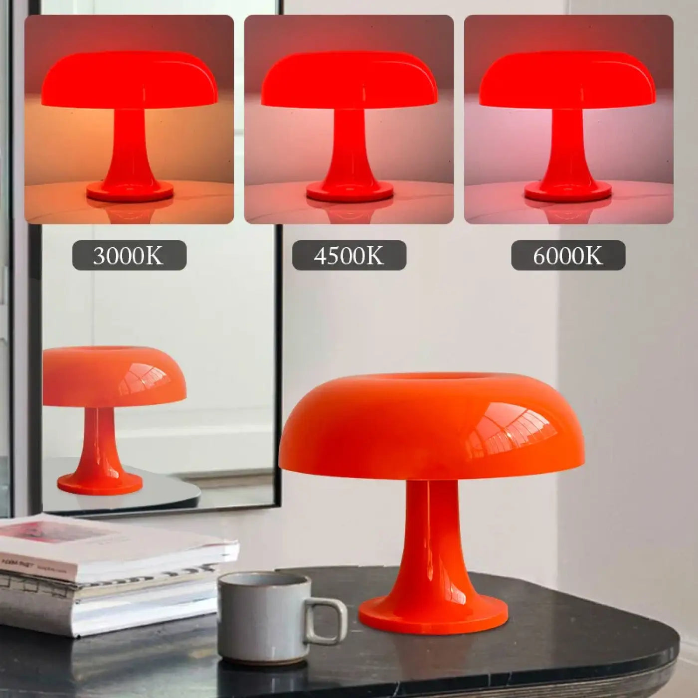 Lampe de chevet Design en Verre - Diame