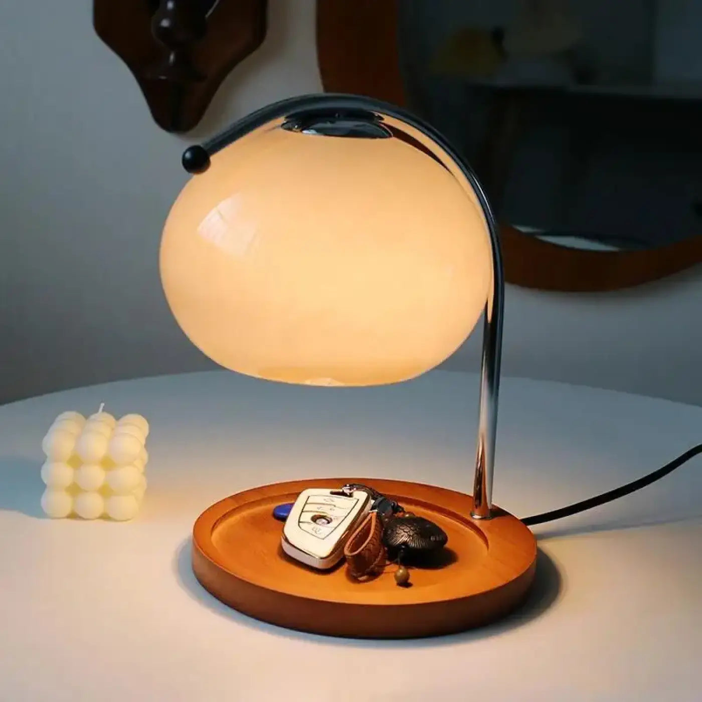 Lampe de Chevet Design en Verre - Netio