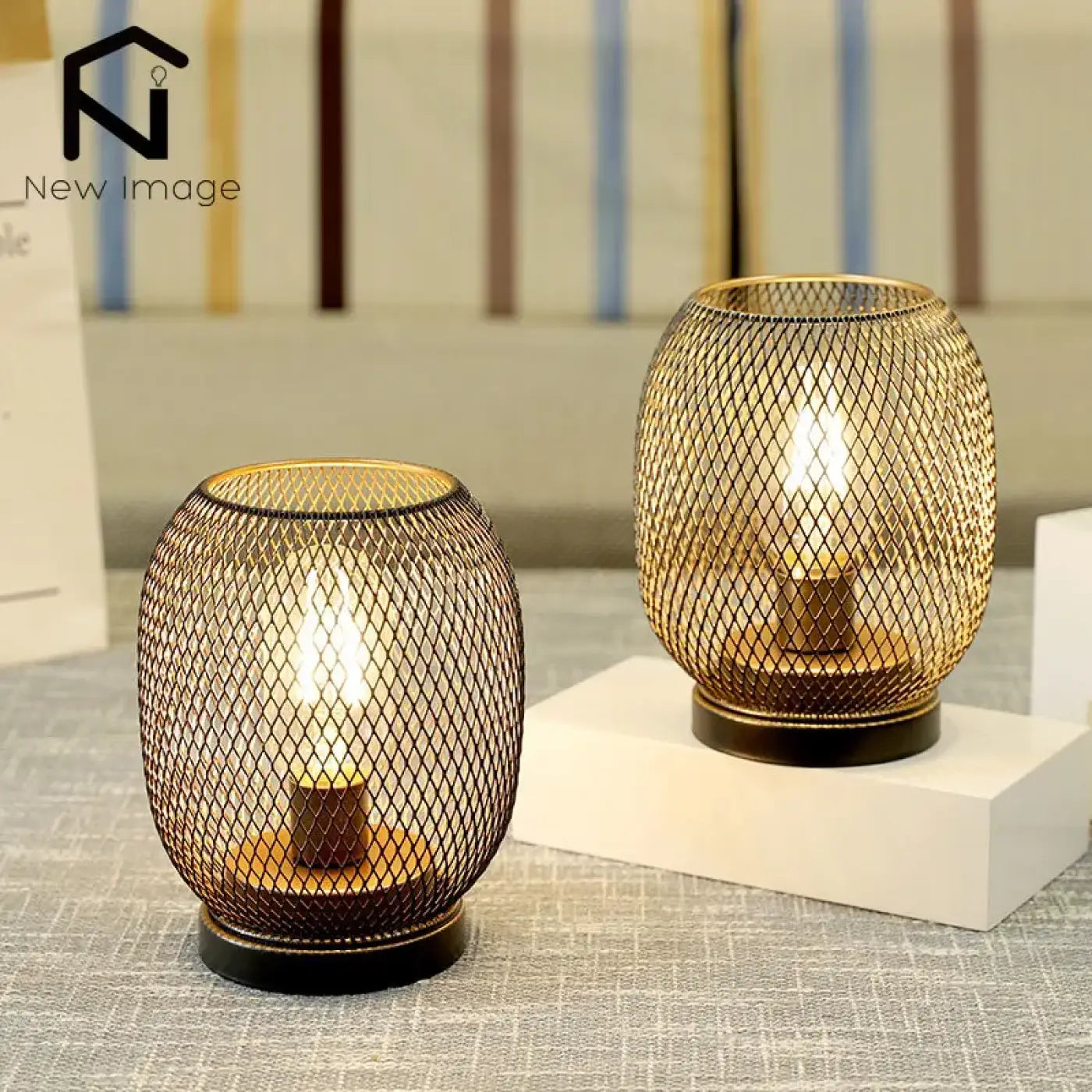 Lampe de Table Design en Metal - Makara