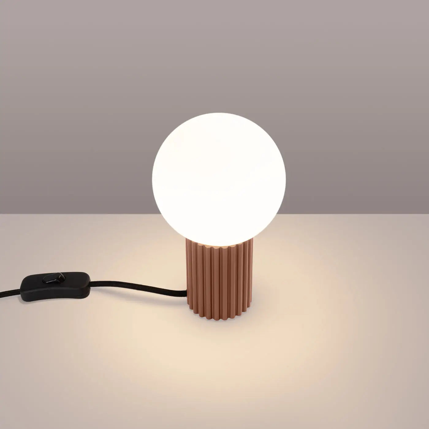 Lampe A Poser Design - Halo (Moka)