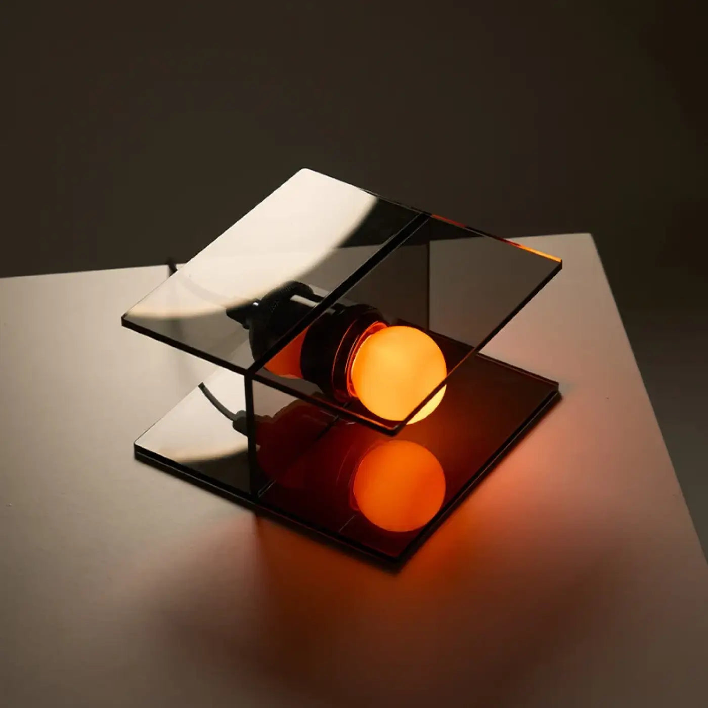 Lampe de Table Design en Verre - Zilos